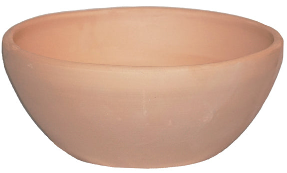 8" Low Bowl Smooth Pot