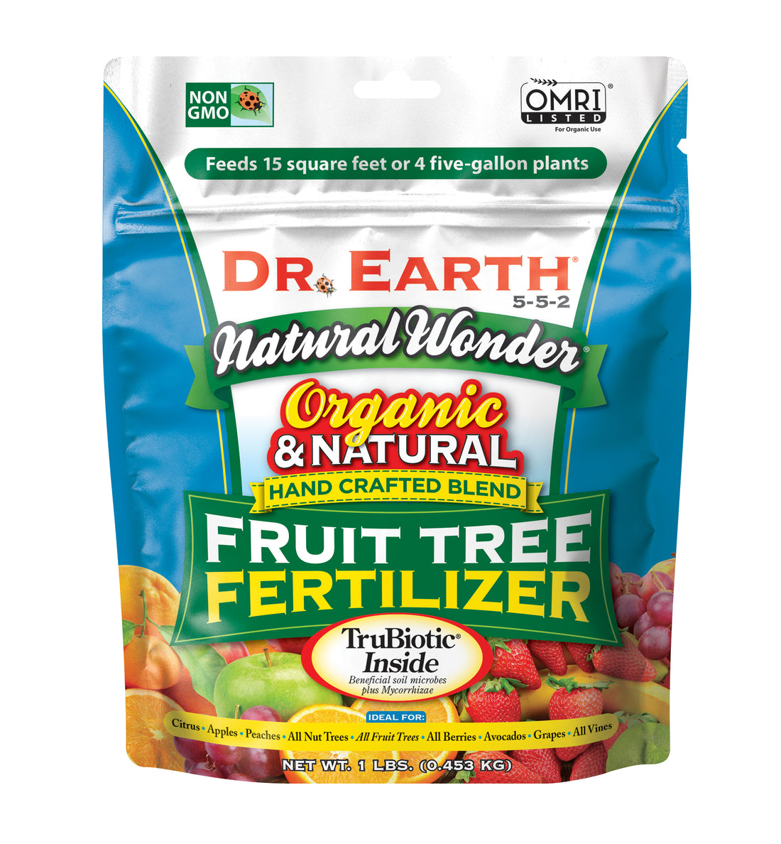 Dr. Earth Organic and Natural Wonder Fruit Tree Fertilizer 5-5-2