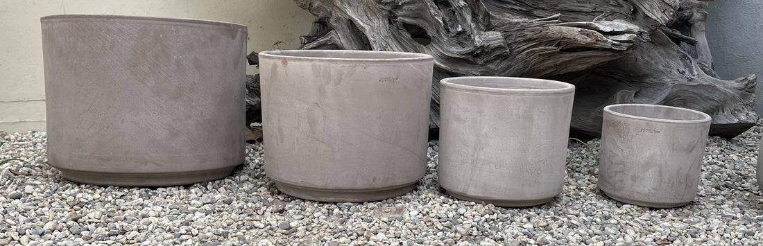 large clay plant pots Moka Cylinder Indoor/Outdoor Planters – Plant Material