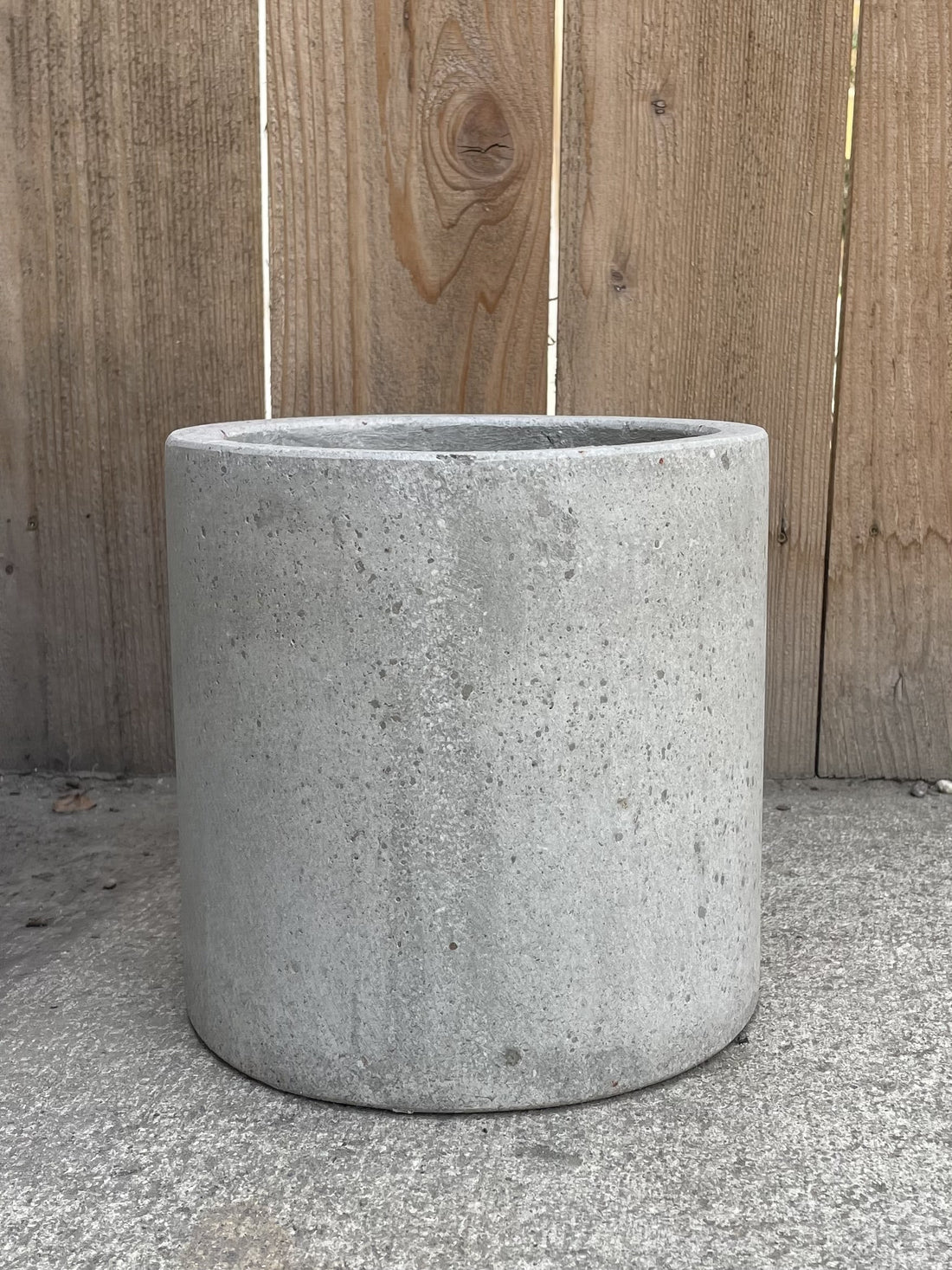Concrete composite Cylinder Pot 8 x 8"