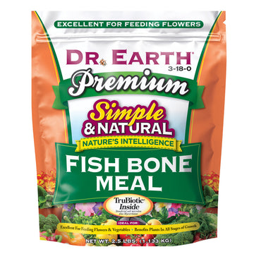 Dr. Earth Fish Bone Meal 3-18-0 2.5 LB