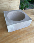 Limestone Rectangle Bowl