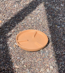 12" Deep Rib Saucer