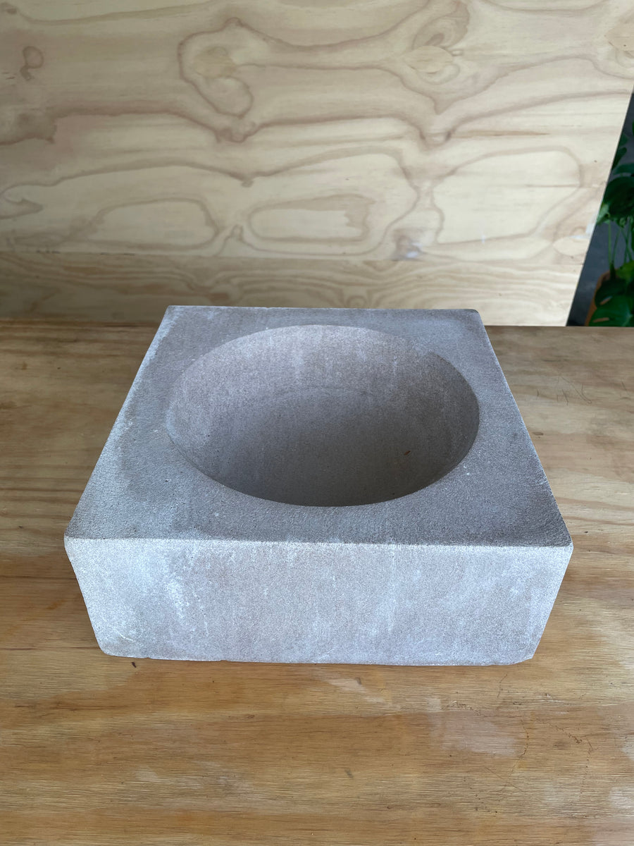 Limestone Rectangle Bowl