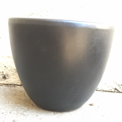 Black Glazed Liberty Bell - 7.5"