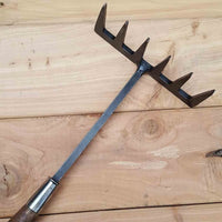 Red Pig Garden Tools Hand Rake 